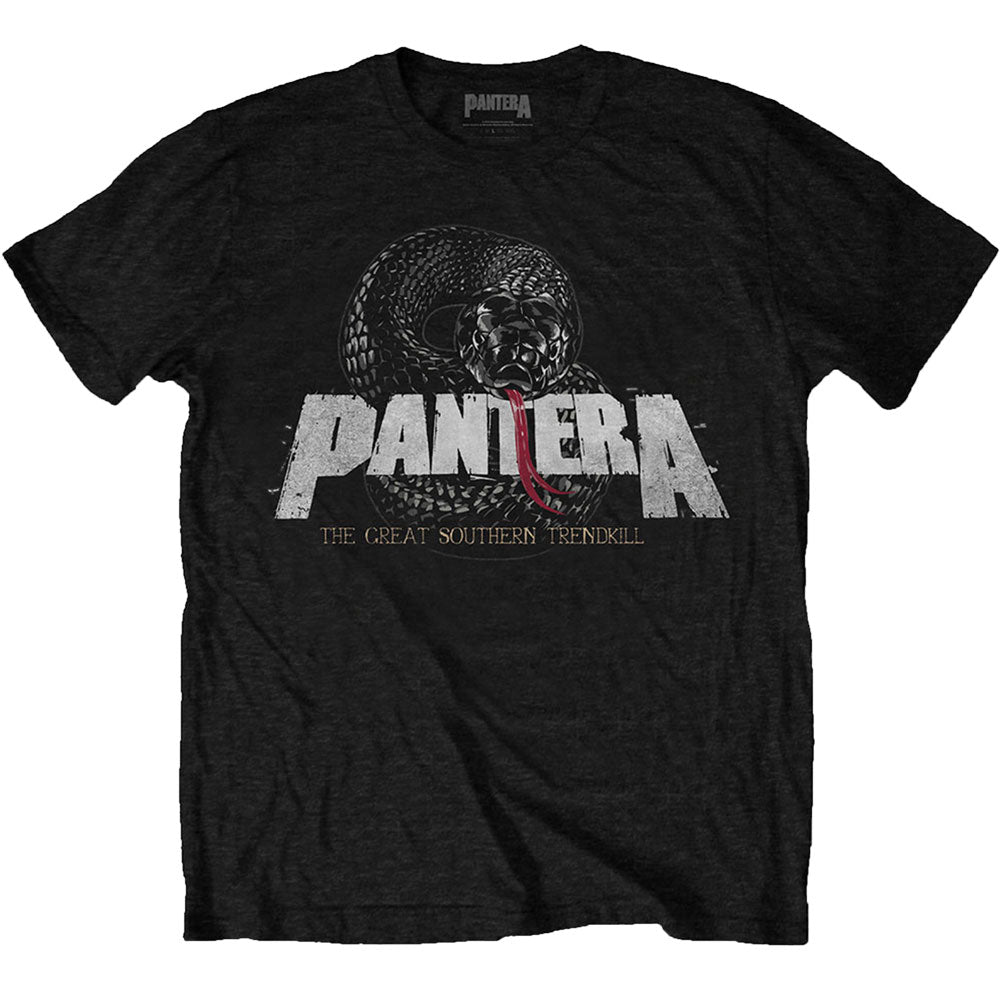 Pantera Snake Logo Slim Fit T-shirt Front