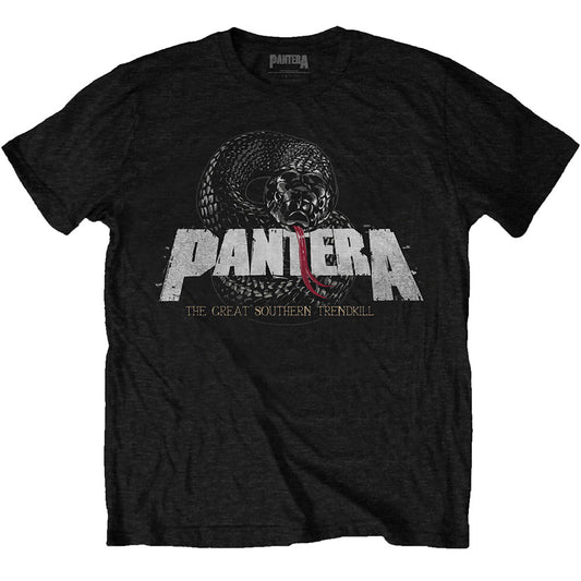 Pantera Snake Logo Slim Fit T-shirt Front