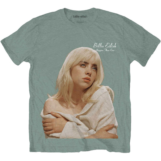 Billie Eilish Happier Than Ever Slim Fit T-shirt Front