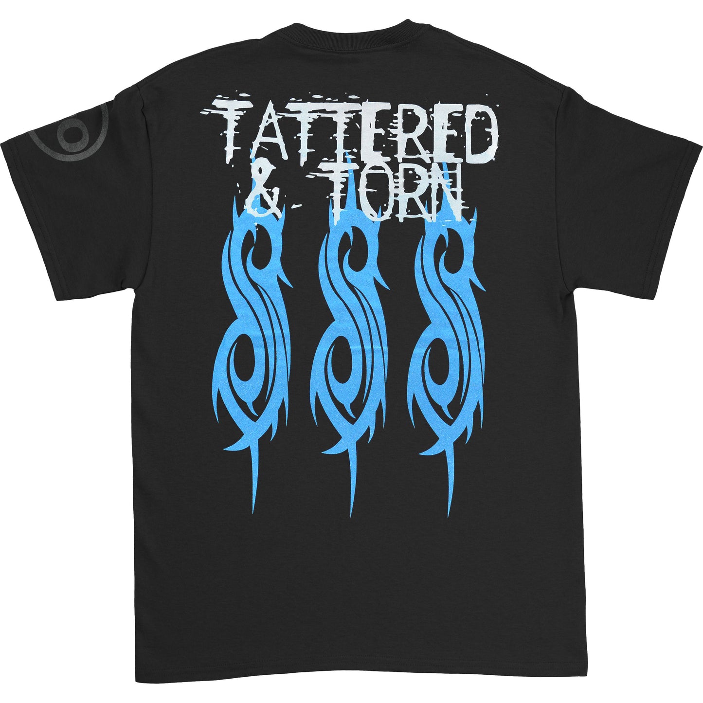 Slipknot 20th Anniversary Tattered & Torn (Back Print) Slim Fit T-shirt Back