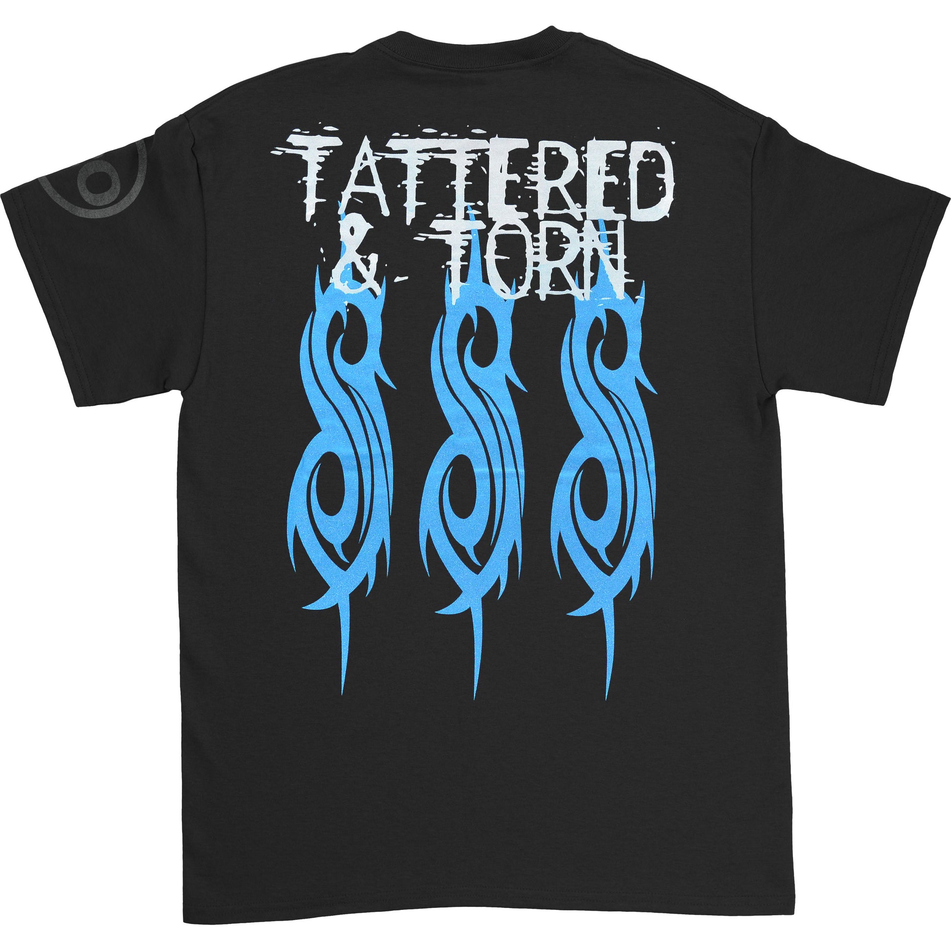 Slipknot 20th Anniversary Tattered & Torn (Back Print) Slim Fit T-shirt Back