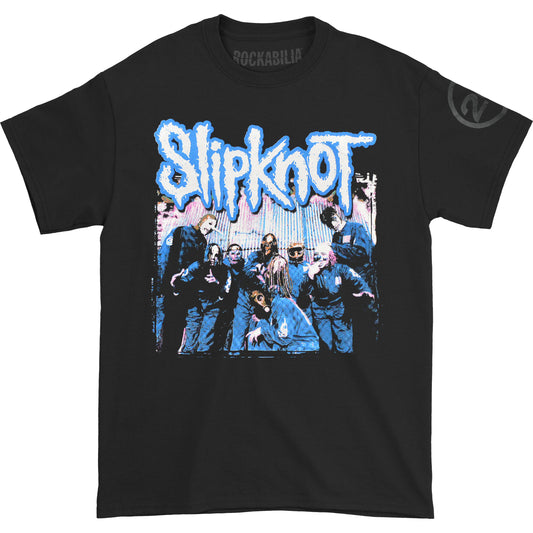 Slipknot 20th Anniversary Tattered & Torn (Back Print) Slim Fit T-shirt Front