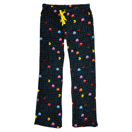 Pac-Man Maze Juniors Plush Pant Lounge Pants Front