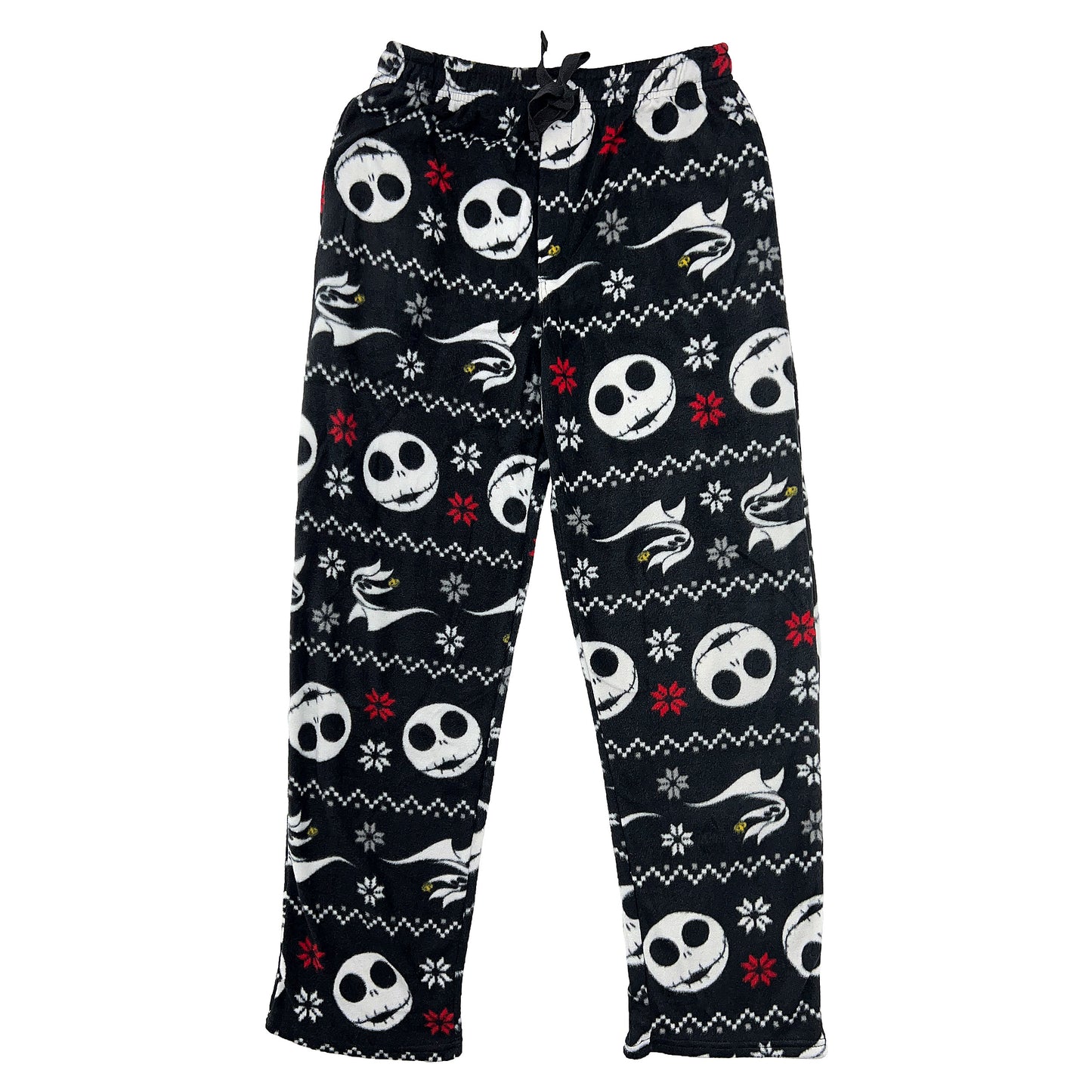 Nightmare Before Christmas Santa Jack & Zero Plush Pant Lounge Pants Front