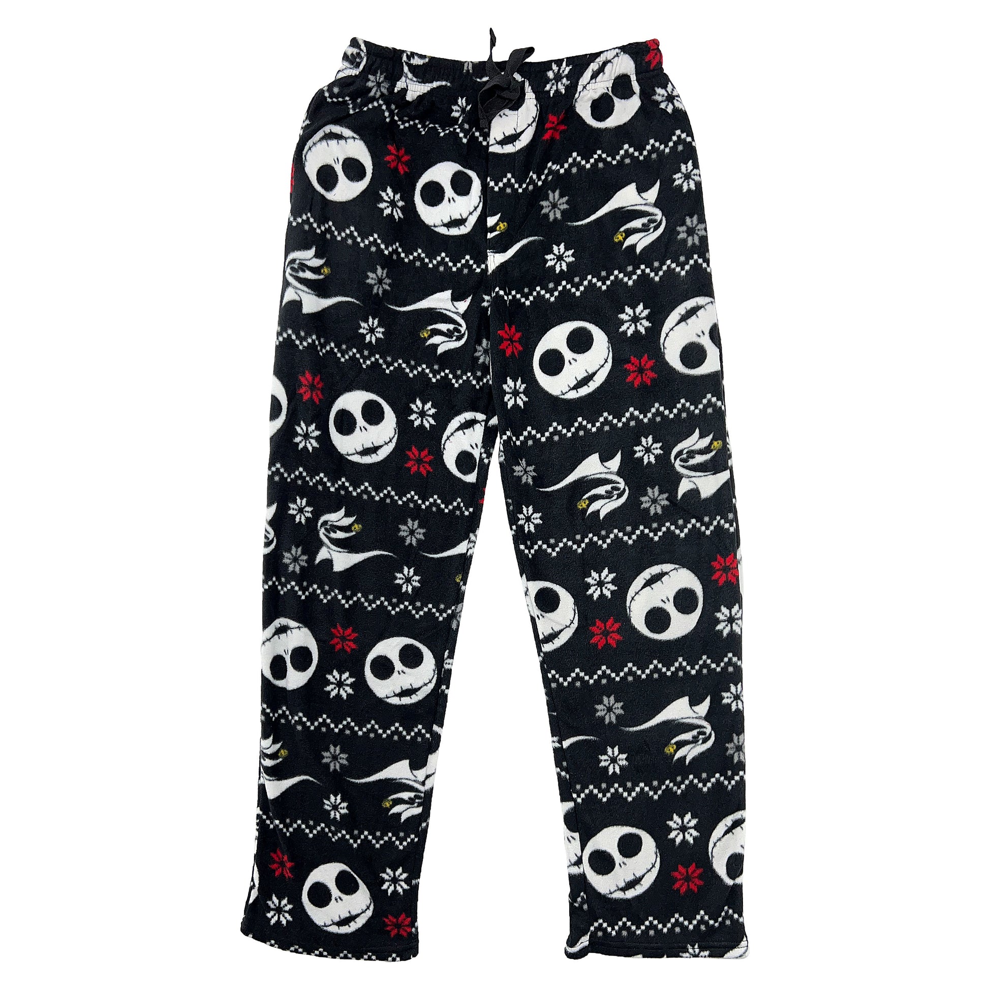 Nightmare Before Christmas Santa Jack & Zero Plush Pant Lounge Pants Front