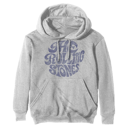 Rolling Stones Vintage 70s Logo Hooded Sweatshirt Front