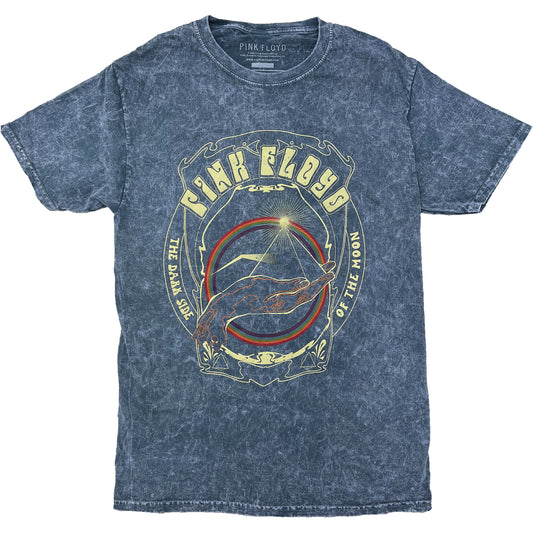 Pink Floyd Prism In Palm Tie Dye T-shirt Front