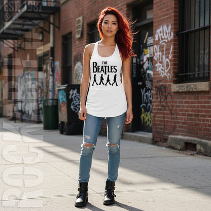 Abbey Road Walking (Baby Doll) Womens Tank