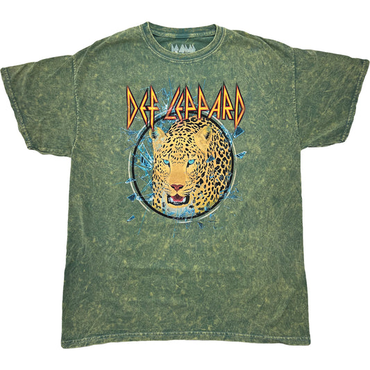 Def Leppard Glass Tie Dye T-shirt Front