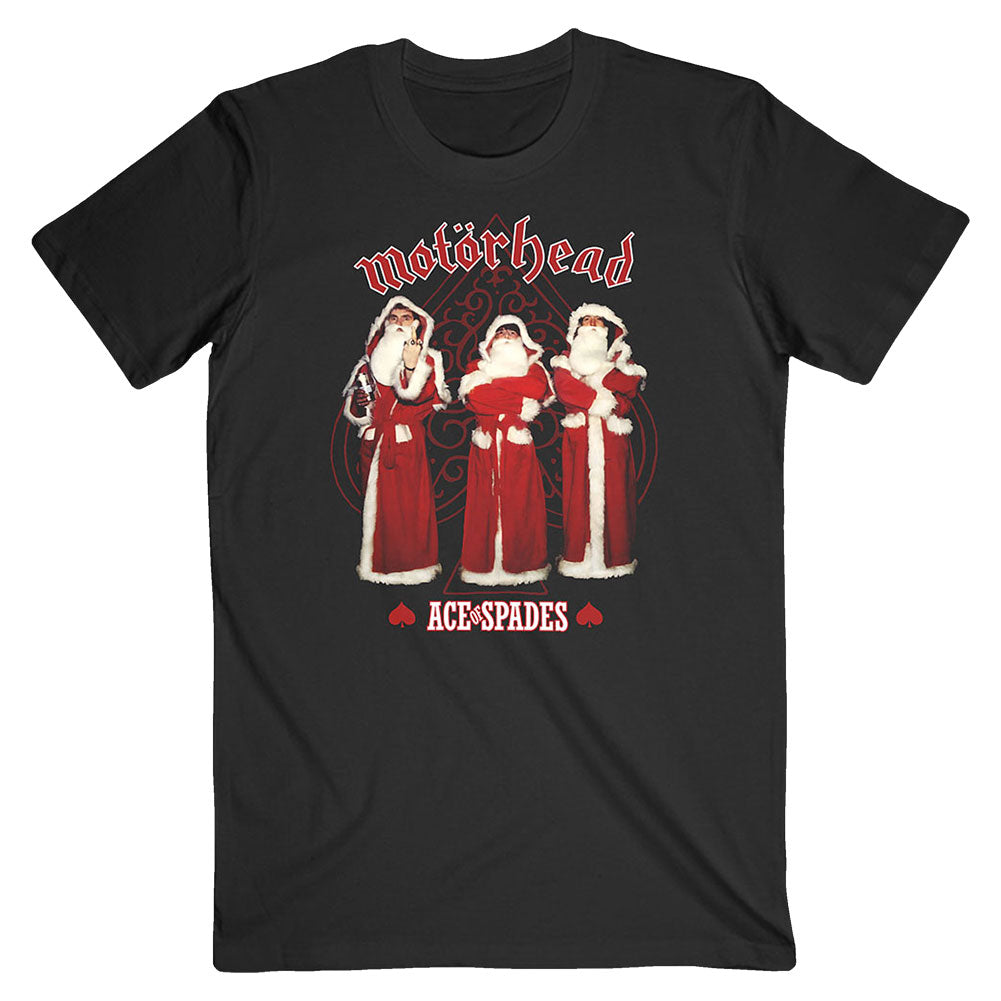 Motorhead Ace Of Spades Christmas Slim Fit T-shirt Front