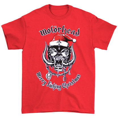 Motorhead Christmas 2017 (Back Print) Slim Fit T-shirt Front