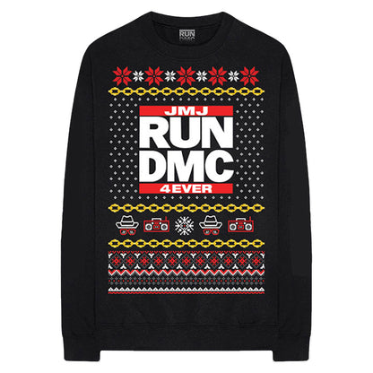 Run DMC Holiday (Back Print) Sweatshirt Front