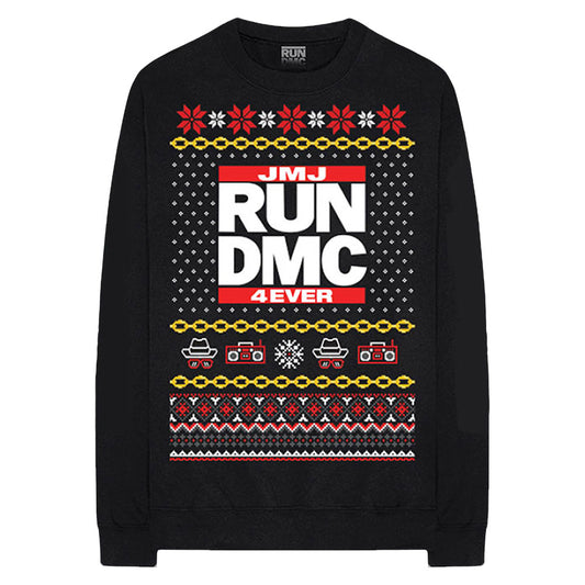 Run DMC Holiday (Back Print) Sweatshirt Front