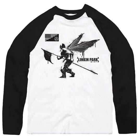 Linkin Park Street Soldier Baseball Jersey Front