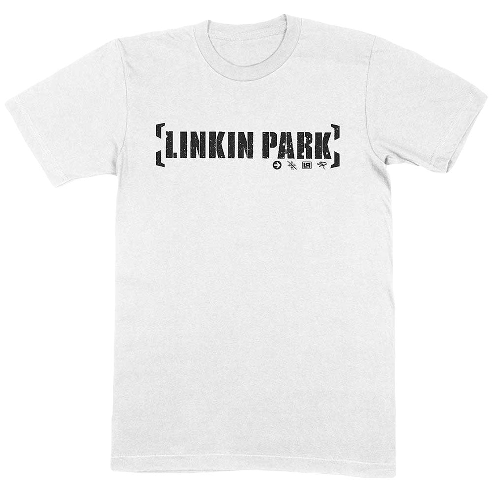 Linkin Park Bracket Logo Slim Fit T-shirt Front