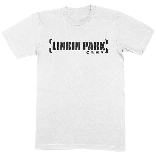 Linkin Park Bracket Logo Slim Fit T-shirt Front