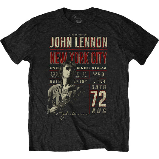 John Lennon NYC '72 (Eco-Friendly) Vintage T-shirt Front