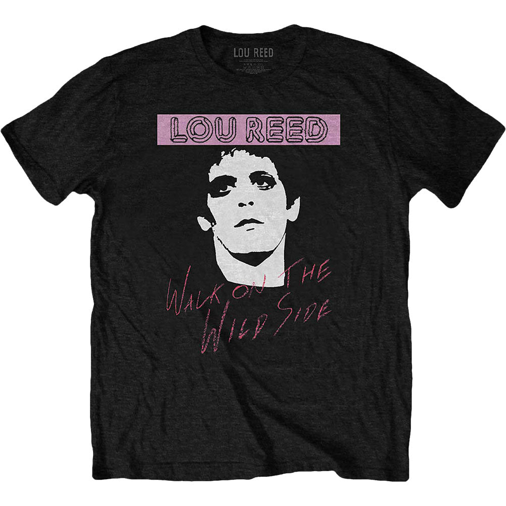 Lou Reed Walk On The Wild Side Slim Fit T-shirt Front