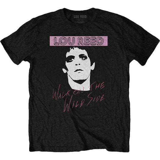 Lou Reed Walk On The Wild Side Slim Fit T-shirt Front