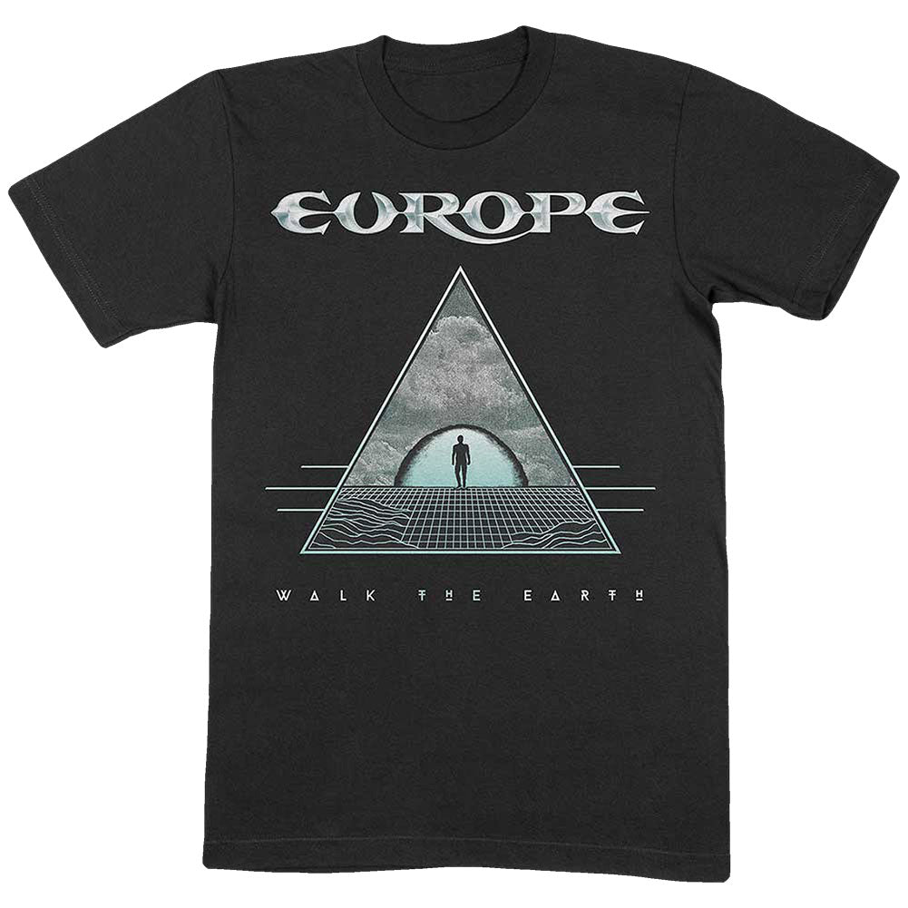 Europe Walk The Earth Slim Fit T-shirt Front