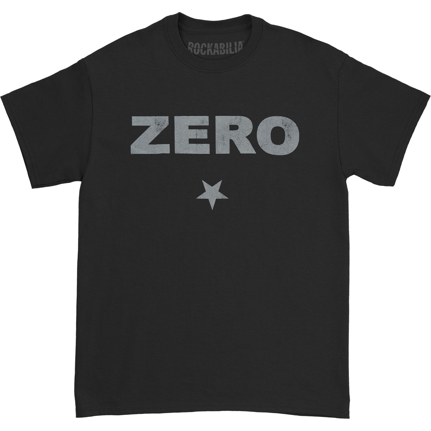 Smashing Pumpkins Zero Distressed Slim Fit T-shirt Front