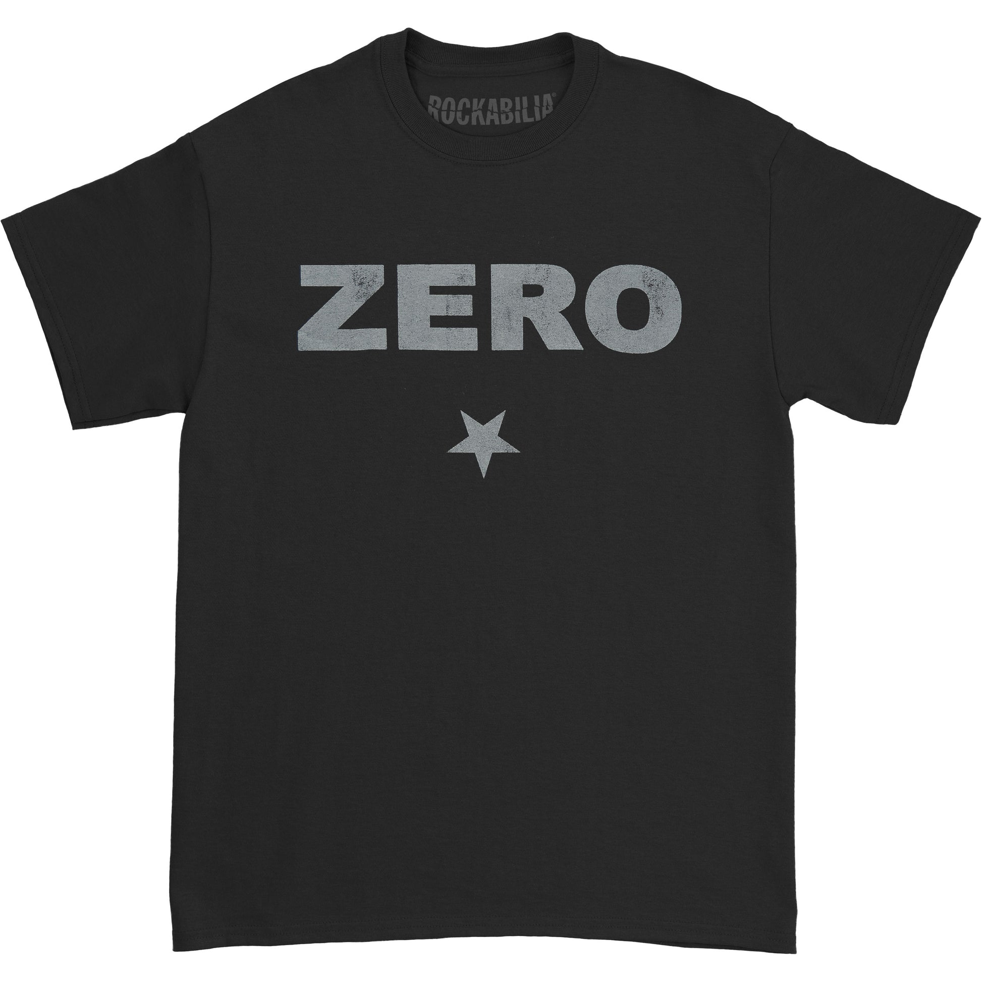 Smashing Pumpkins Zero Distressed Slim Fit T-shirt Front