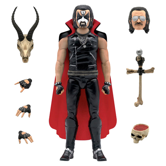 King Diamond Super7 ULTIMATES! Figure - Classic Mercyful Fate Era Action Figure Front