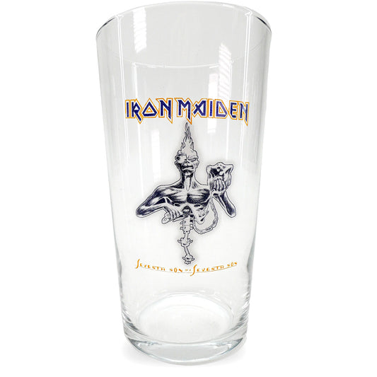 Iron Maiden Seventh Son Pint Glass