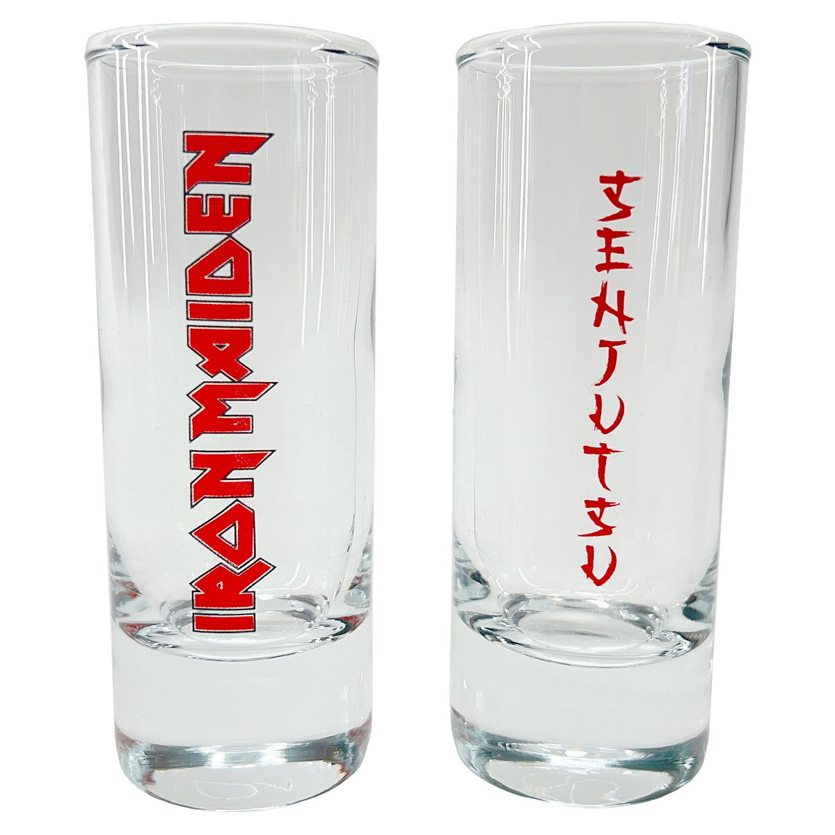 Iron Maiden Senjutsu Shot Glass Set Front