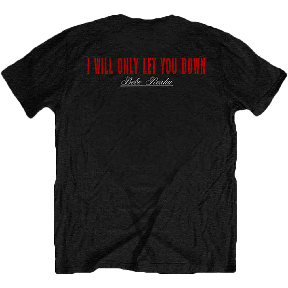 Bebe Rexha Sabotage - Let You Down (Back Print) Slim Fit T-shirt Back
