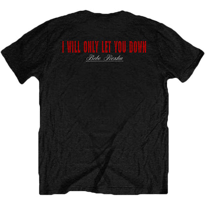 Bebe Rexha Sabotage - Let You Down (Back Print) Slim Fit T-shirt Back
