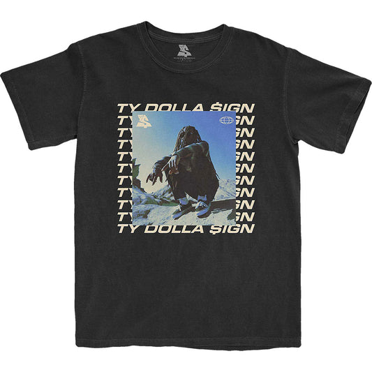 Ty Dolla Sign Global Square Slim Fit T-shirt Front