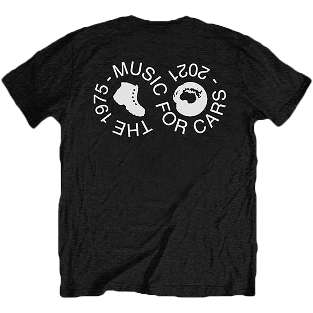 1975 Music For Cars (Back Print) Slim Fit T-shirt Back