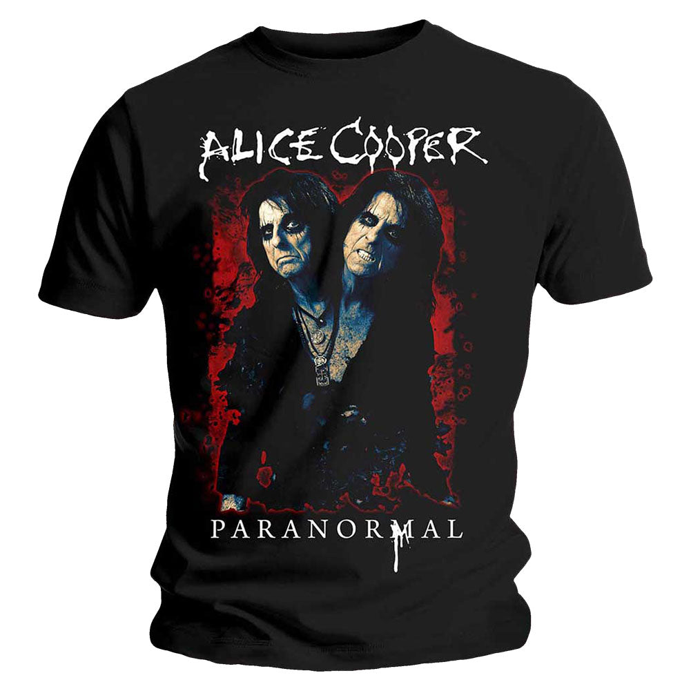 Alice Cooper Paranormal Splatter Slim Fit T-shirt Front