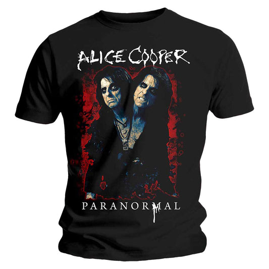 Alice Cooper Paranormal Splatter Slim Fit T-shirt Front