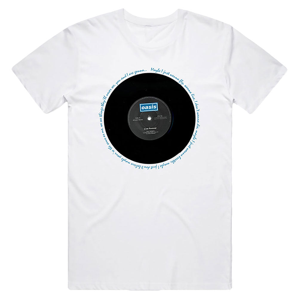 Oasis Live Forever Single Slim Fit T-shirt Front