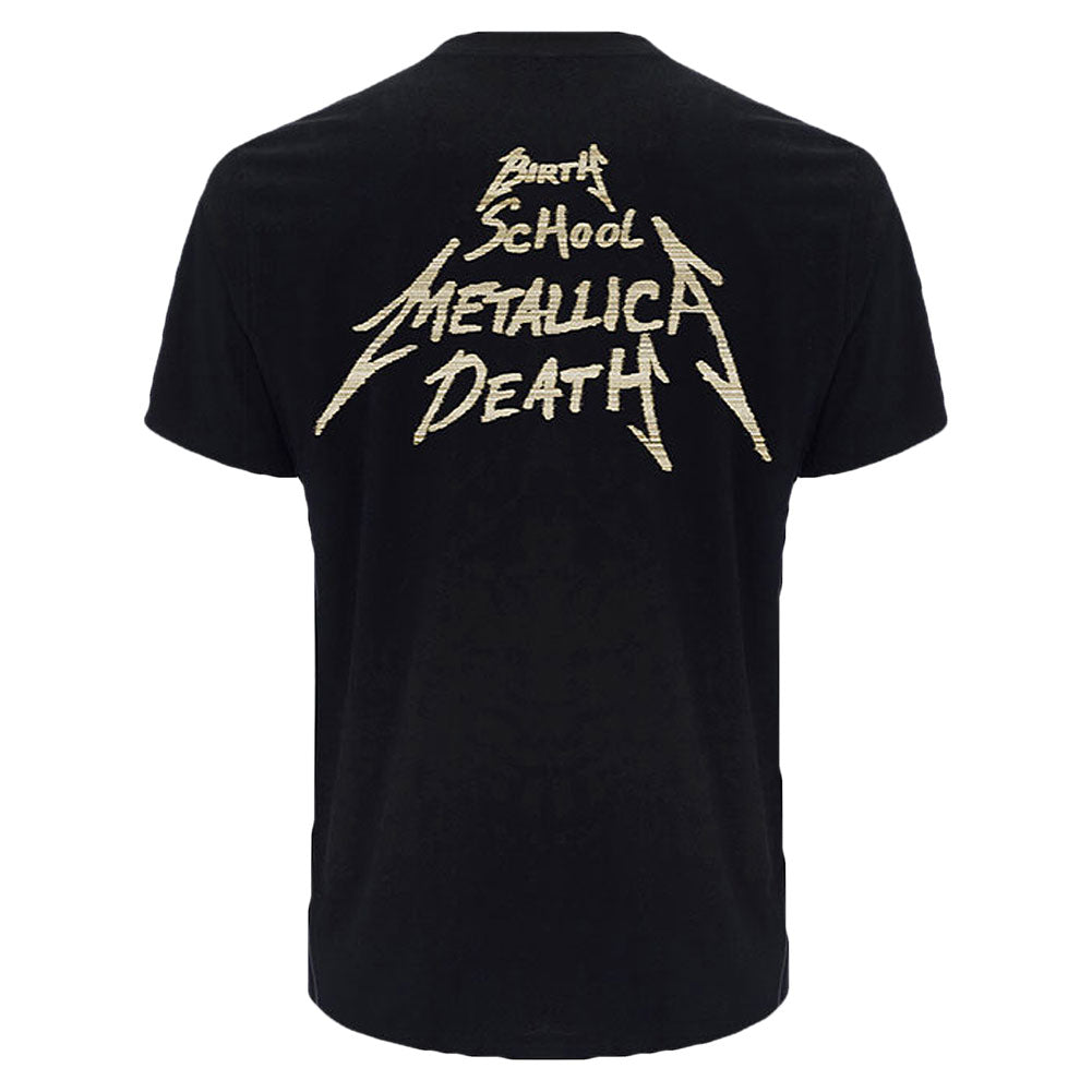 Metallica Birth Death Crossed Arms (Back Print) Slim Fit T-shirt Back