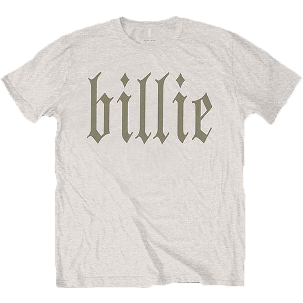 Billie Eilish Billie 5 (Back Print) Slim Fit T-shirt Front