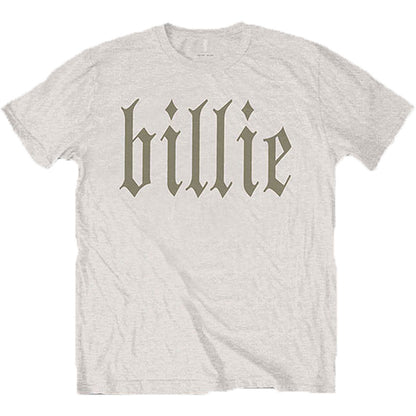 Billie Eilish Billie 5 (Back Print) Slim Fit T-shirt Front