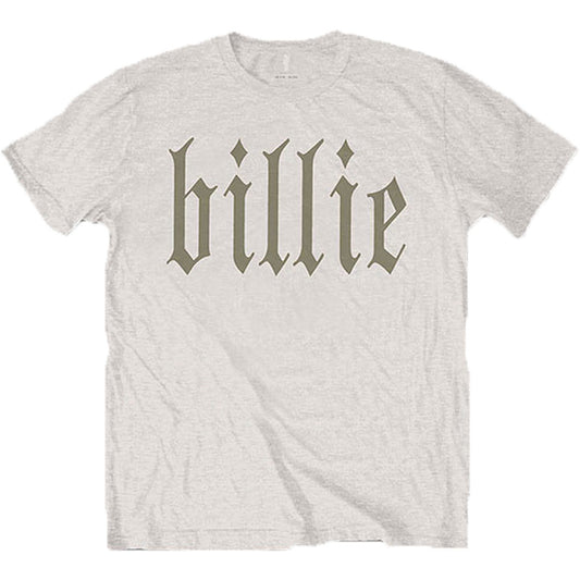 Billie Eilish Billie 5 (Back Print) Slim Fit T-shirt Front