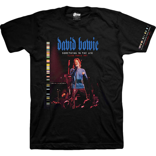 David Bowie Live In Paris (Sleeve Print) Slim Fit T-shirt Front