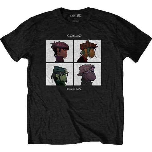 Gorillaz Demon Days Slim Fit T-shirt Front
