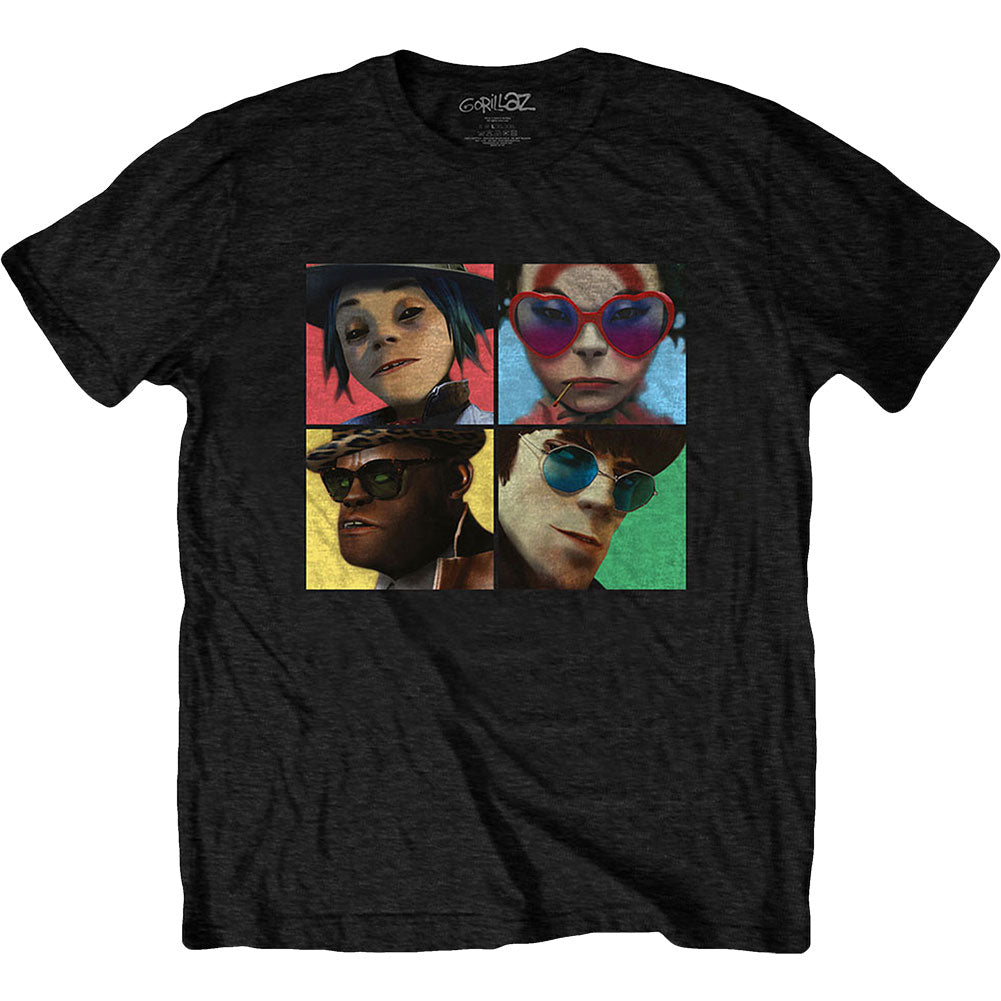Gorillaz Humanz Slim Fit T-shirt Front