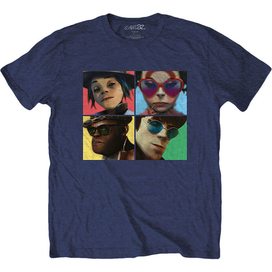 Gorillaz Humanz Slim Fit T-shirt Front