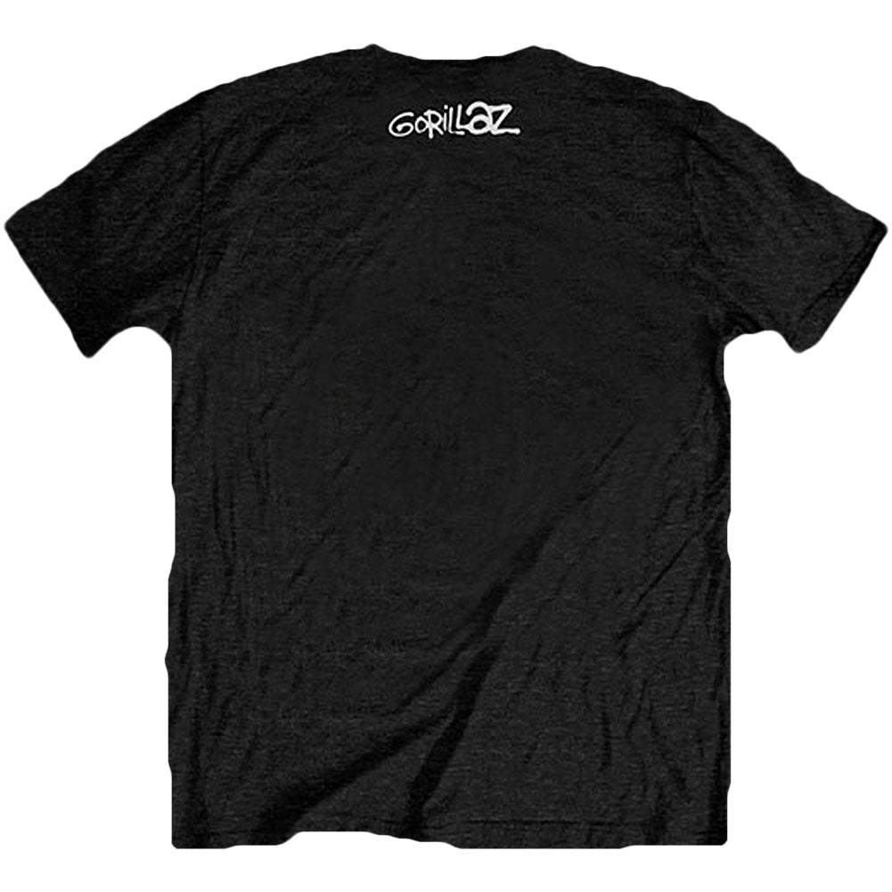 Gorillaz Now Now Logo (Back Print) Slim Fit T-shirt Back