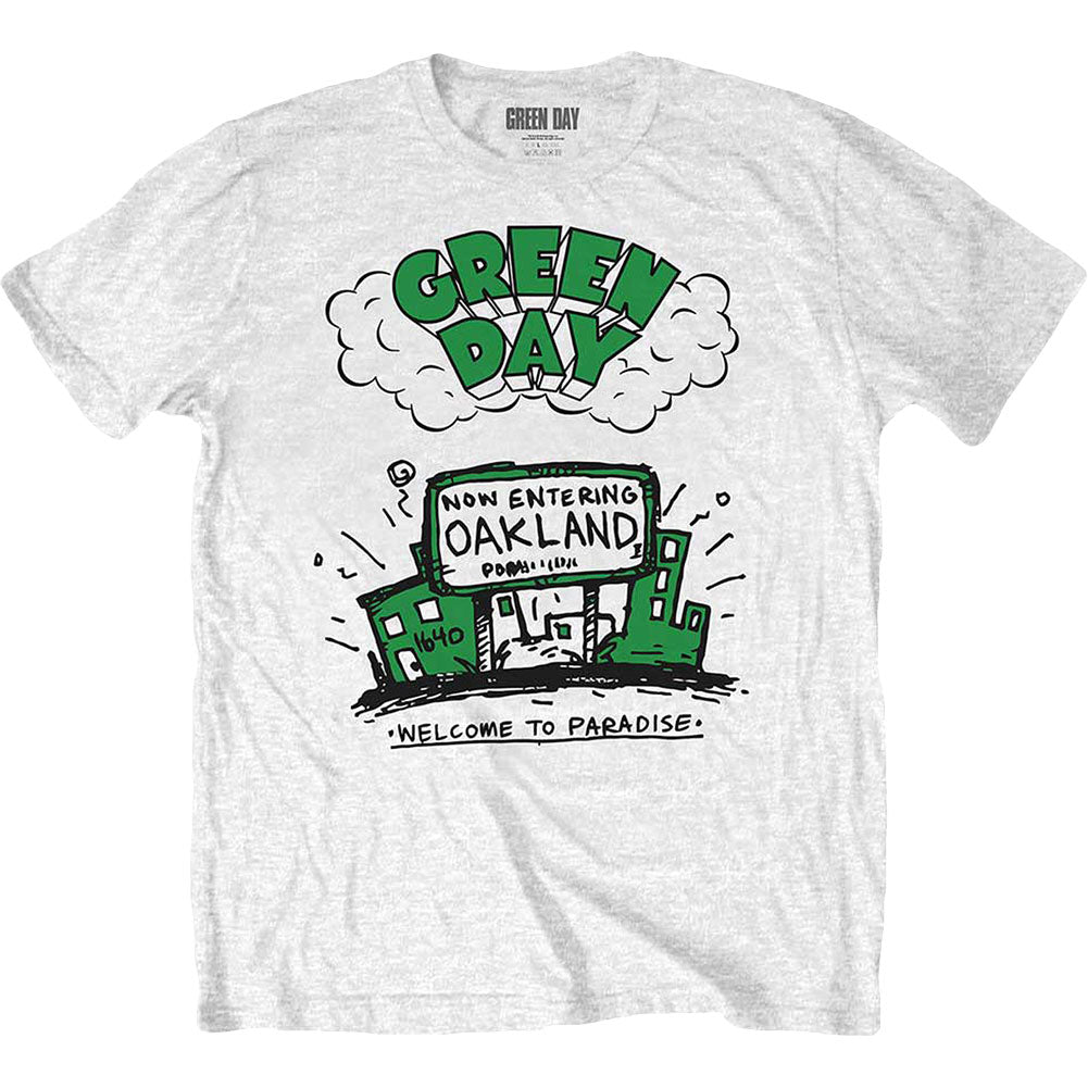 Green Day Welcome to Paradise Kids T-Shirt Childrens T-shirt Front