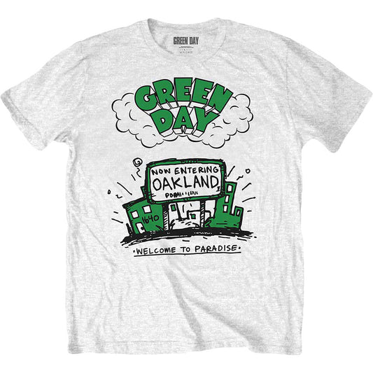 Green Day Welcome to Paradise Kids T-Shirt Childrens T-shirt Front