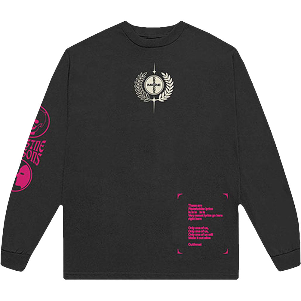 Imagine Dragons Symbols (Back & Sleeve Print) Long Sleeve Front
