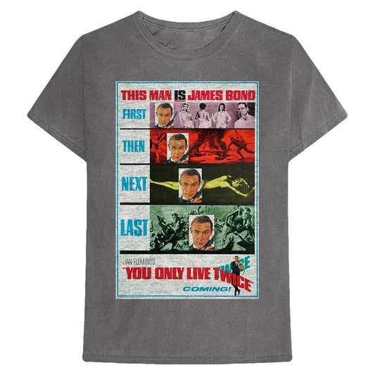 James Bond You Only Live Twice Slim Fit T-shirt Front
