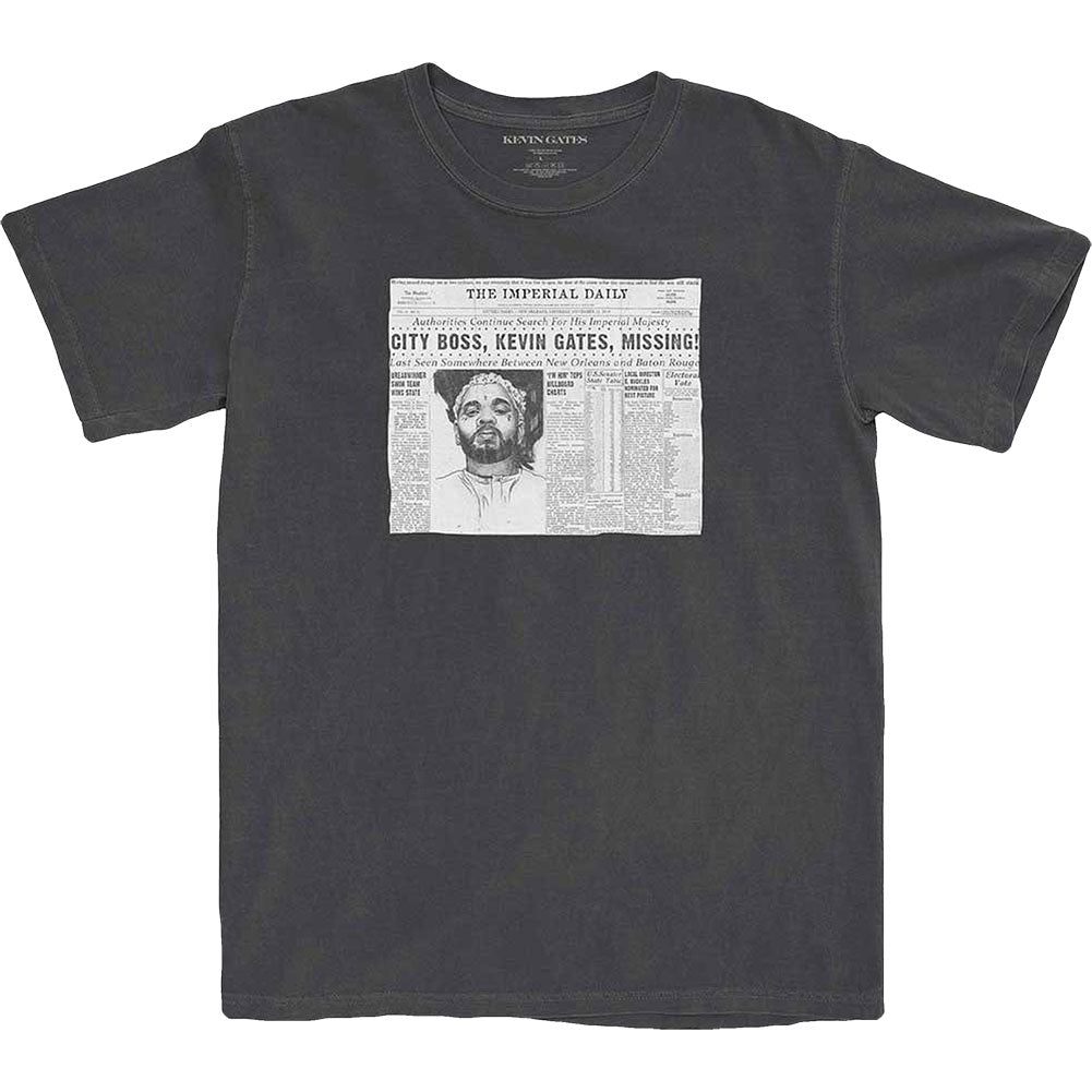 Kevin Gates The Paper Slim Fit T-shirt Front